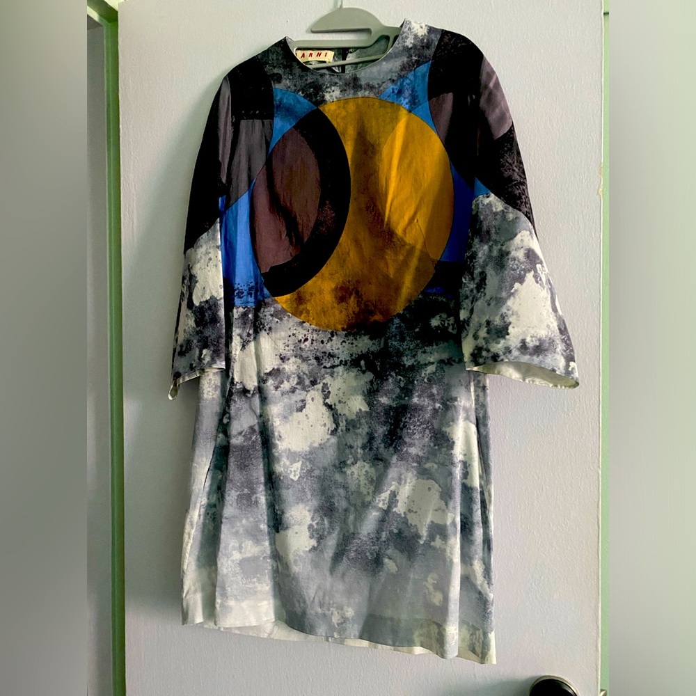 MARNI LONG SLEEVES , 100% COTTON, Made in Italy, size 42(8)